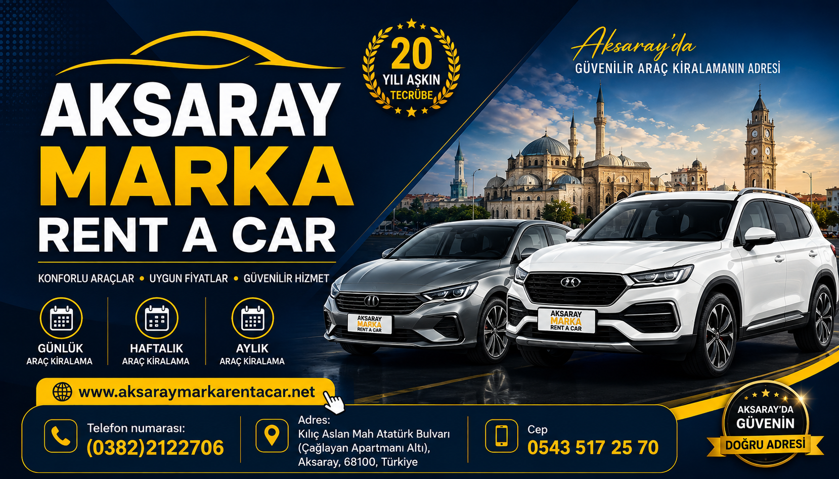 aksaray  araç kiralama